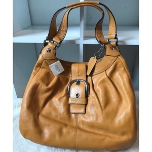 COACH F15075/ AUTHENTIC MUSTARD YELLOW BAG